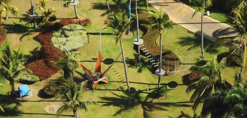 Dominikana - hotel The LEVEL at Melia Caribe Tropical, park linowy dla dzieci, tropical sun