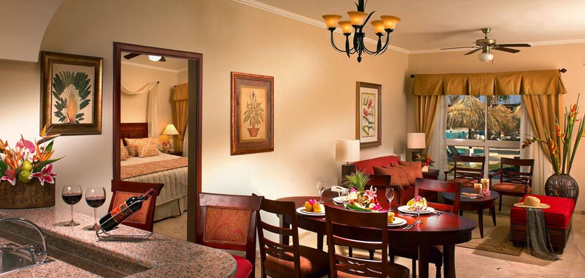 Dominikana - hotel The Reserve at Paradisus Palma Real, pokój One Bedroom Master Suite, tropical sun