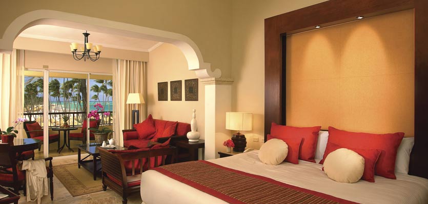 Dominikana - hotel The Reserve at Paradisus Palma Real, pokój One Bedroom Master Suite Swim Up, tropical sun