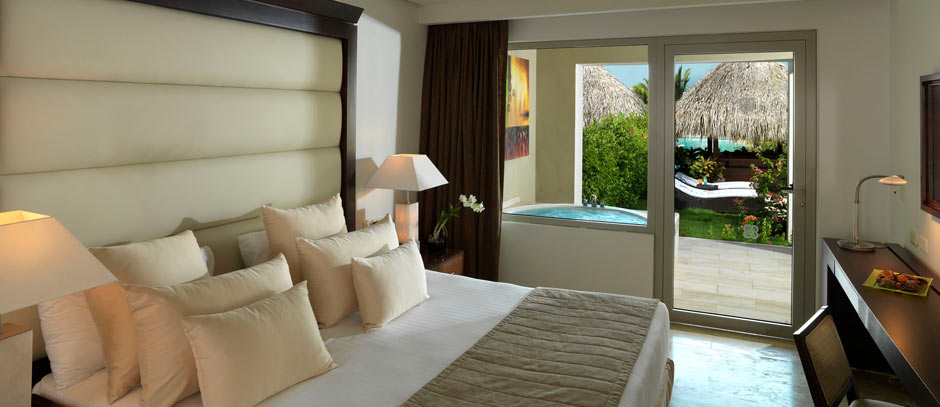 Dominikana - hotel The Reserve at Paradisus Palma Real, pokój One Bedroom Master Suite z prywatnym ogrodem, tropical sun