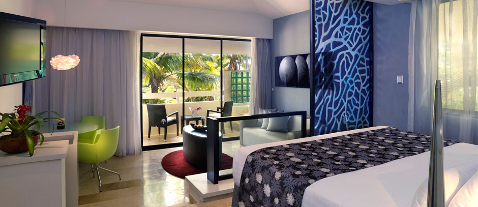 Dominikana - hotel Paradisus Punta Cana, pokój Suite Royal Service Garden View, tropical sun