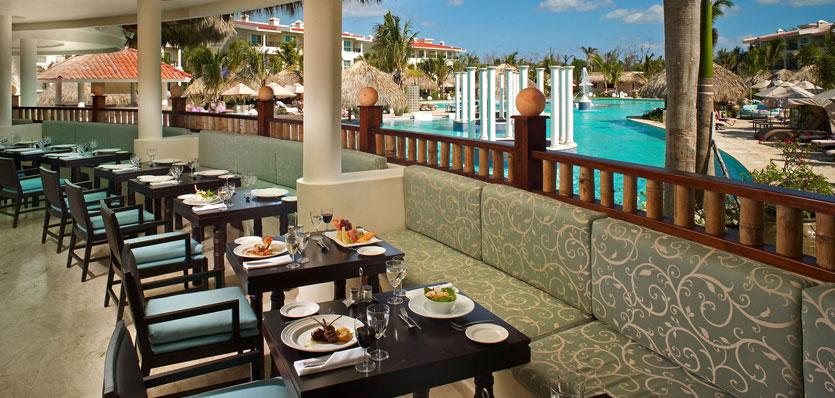 Dominikana - hotel The Reserve at Paradisus Punta Cana, restauracja Gabi Club, tropical sun