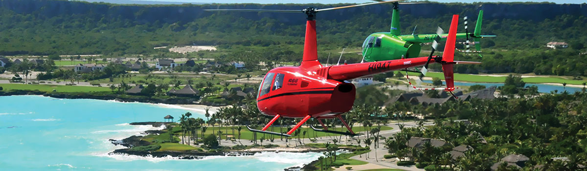 Helikoper - loty widokowe - Dominikana