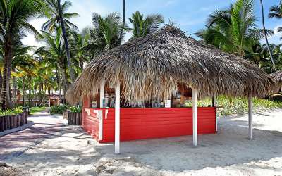 Grand Palladium Punta Cana, Dominikana, bar na plaży