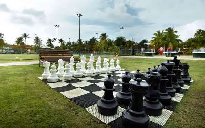 Grand Palladium Palace, Dominikana, Punta Cana, szachy na trawie, Tropical Sun Tours