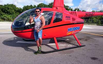 Helikopter, loty widokowe, Dominikana, Tropical Sun