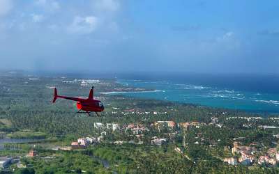Helikopter, loty widokowe, Dominikana, Tropical Sun