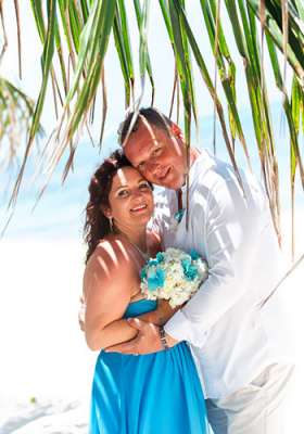 Ślub na Dominikanie, romantyczny ślub na Karaibach, ślub w tropikach, Tropical Sun