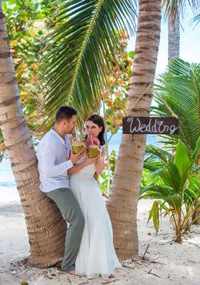 Ślub na Dominikanie, romantyczny ślub na Karaibach, ślub w tropikach, Tropical Sun