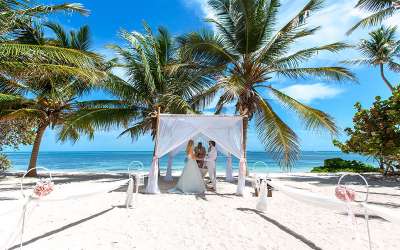 Ślub na Dominikanie, romantyczny ślub na Karaibach, ślub w tropikach, Tropical Sun