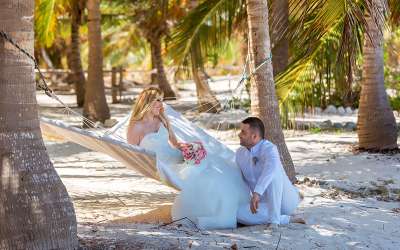 Ślub na Dominikanie, romantyczny ślub na Karaibach, ślub w tropikach, Tropical Sun