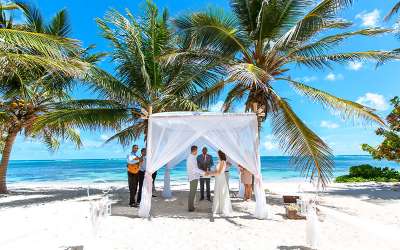 Ślub na Dominikanie, romantyczny ślub na Karaibach, ślub w tropikach, Tropical Sun