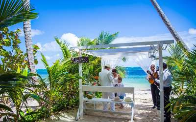 Ślub na Dominikanie, romantyczny ślub na Karaibach, ślub w tropikach, Tropical Sun