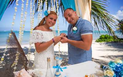 Ślub na Dominikanie, romantyczny ślub na Karaibach, ślub w tropikach, Tropical Sun