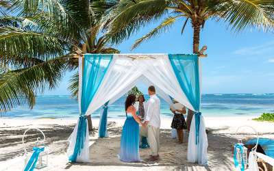 Ślub na Dominikanie, romantyczny ślub na Karaibach, ślub w tropikach, Tropical Sun