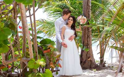 Ślub na Dominikanie, romantyczny ślub na Karaibach, ślub w tropikach, Tropical Sun