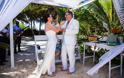 Ślub na Dominikanie, romantyczny ślub na Karaibach, ślub w tropikach, Tropical Sun