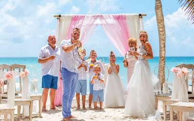 Rodzinne wesele w tropikach, śluby, uroczystości weselne, tropiki, romantyczne.com, Tropical Sun