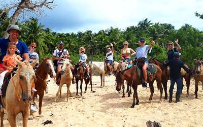 Wycieczki fakultatywne, Dominikana, Redonda Laguna, wyprawa konno, Tropical Sun
