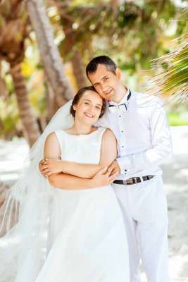 Dominikana - ślub kościelny i na plaży - Greta i Krzysztof