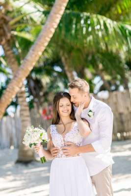 Dominikana - ślub na plaży - Andżelika i Hubert