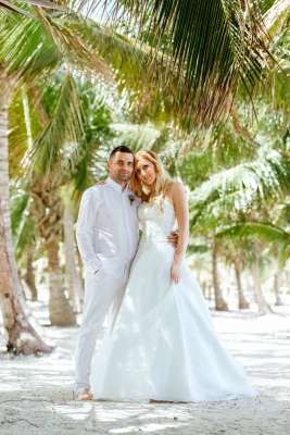 Dominikana - ślub na plaży - Anna i Sebastian. Ślub w plenerze na Karaibach