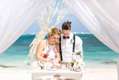 Dominikana - ślub za granicą na prywatnej plaży - 12.02.2018 - Monika i Karol