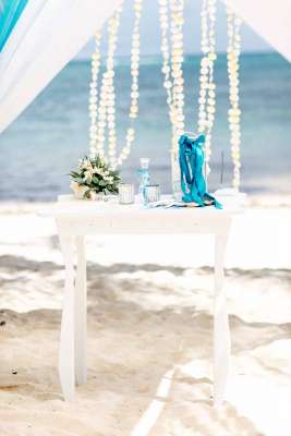 Dominikana - ślub na plaży i przyjęcie - Anna i Michał