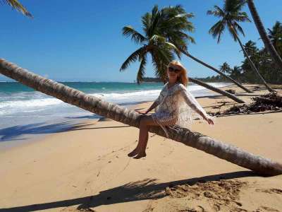 Dominikana - Huśtawki na Górze Czarownic + Magiczna Plaża Limon - zdjęcia z wycieczki 03.03.2018