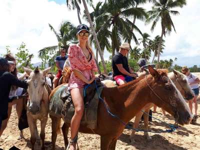 Dominikana - Huśtawki na Górze Czarownic + Magiczna Plaża Limon - zdjęcia z wycieczki 23.02.2018