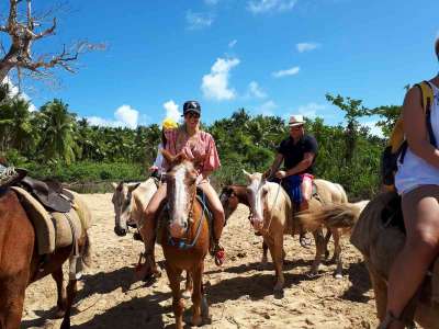 Dominikana - Huśtawki na Górze Czarownic + Magiczna Plaża Limon - zdjęcia z wycieczki 23.02.2018