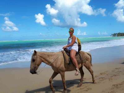 Dominikana - Huśtawki na Górze Czarownic + Magiczna Plaża Limon - zdjęcia z wycieczki 23.02.2018