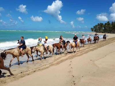 Dominikana - Huśtawki na Górze Czarownic + Magiczna Plaża Limon - zdjęcia z wycieczki 23.02.2018