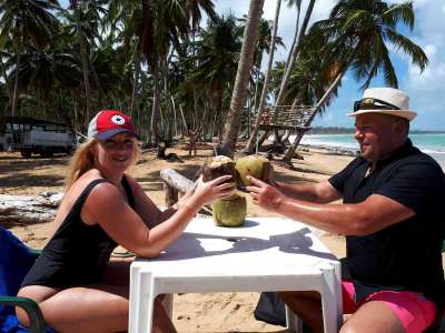 Dominikana - Huśtawki na Górze Czarownic + Magiczna Plaża Limon - zdjęcia z wycieczki 23.02.2018