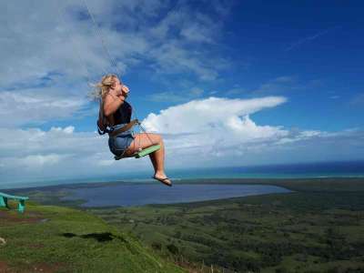 Dominikana - Huśtawki na Górze Czarownic + Magiczna Plaża Limon - zdjęcia z wycieczki 23.02.2018