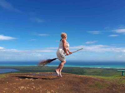 Dominikana - Huśtawki na Górze Czarownic + Magiczna Plaża Limon - zdjęcia z wycieczki 23.02.2018