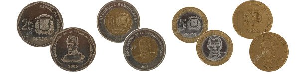 Dominikana waluta monety Tropical Sun Tours