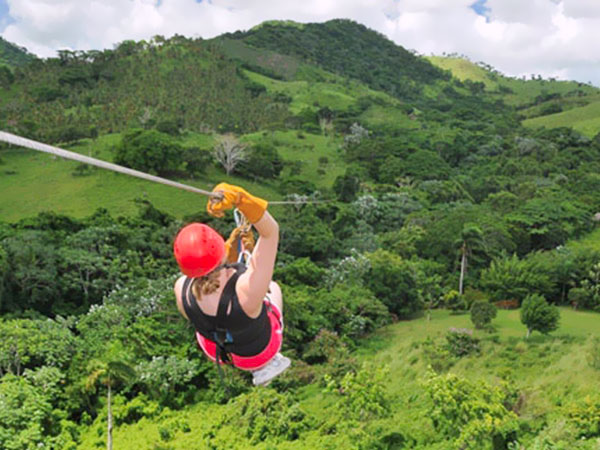 Ekstremalna Dominikana. Przegląd wycieczek cz. 4, Canopy Adventure Zip Line, Tropical Sun Tours