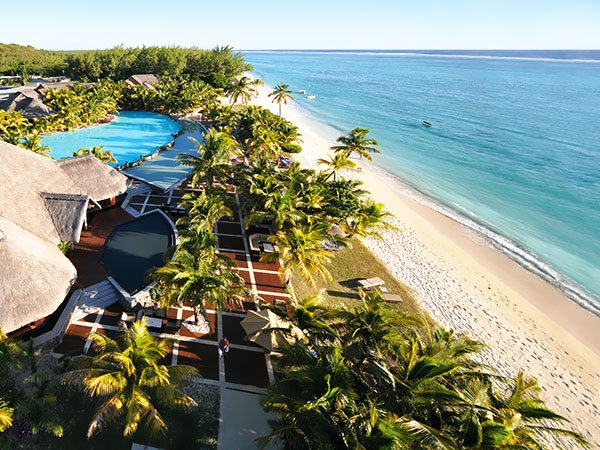 Mauritius - wyspa na Oceanie Indyjskim, raj na ziemi, plaża - widok z góry, Tropical Sun Tours