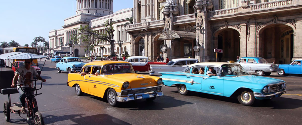 Havana, Kuba, widok na kapitol, Tropical Sun