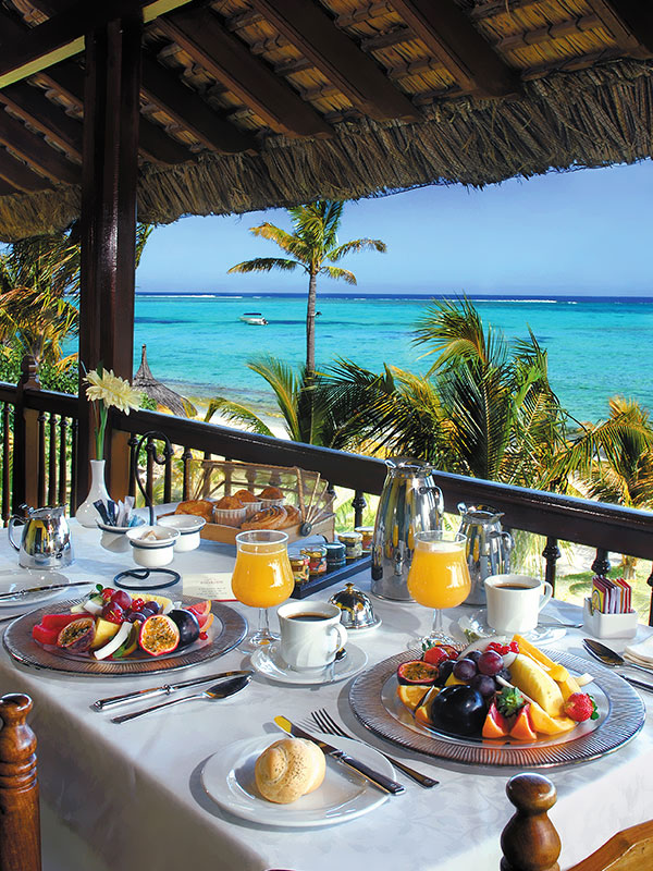 Mauritius, restauracja na plaży, Tropical Sun