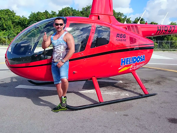 Helikopterem Salto de La Janda, Tropical Sun Tours