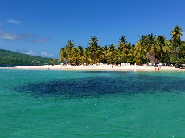 Samana z wodospadem El Limon z przelotem, Cayo Levantado, Dominikana, Tropical Sun Samana z wodospadem El Limon z przelotem, Cayo Levantado, Dominikana, Tropical Sun