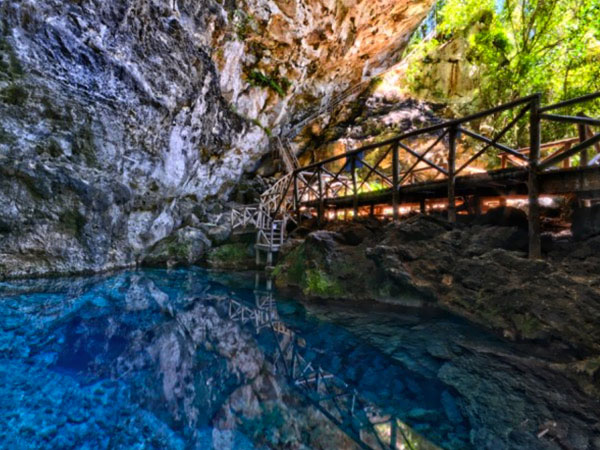 Hoyo Azul - Magia Cenote w błękitnej studni, wycieczki fakultatywne Dominikana, Tropical Sun Tours