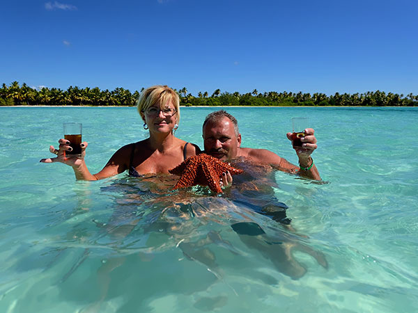 Wyspa Saona Classic, Piscina Natural, wanna Karaibów, pływanie, Tropical Sun